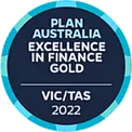 Plan Australia Excellence in Finance, Gold 2022, VIC/TAS